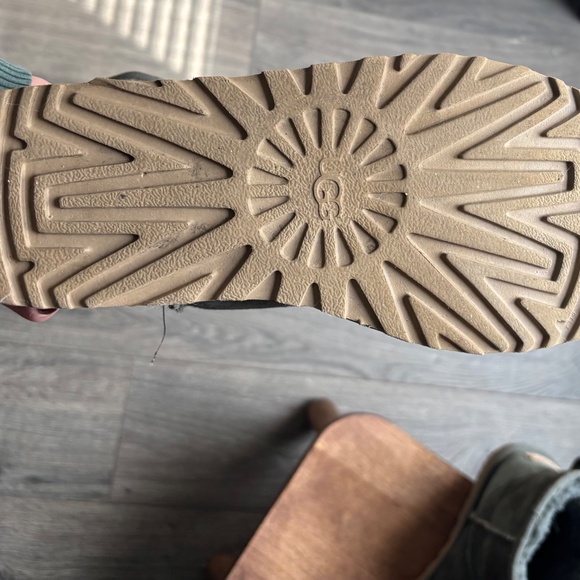 Ugg Moss Green Ankle Boots - Picture 4 of 6